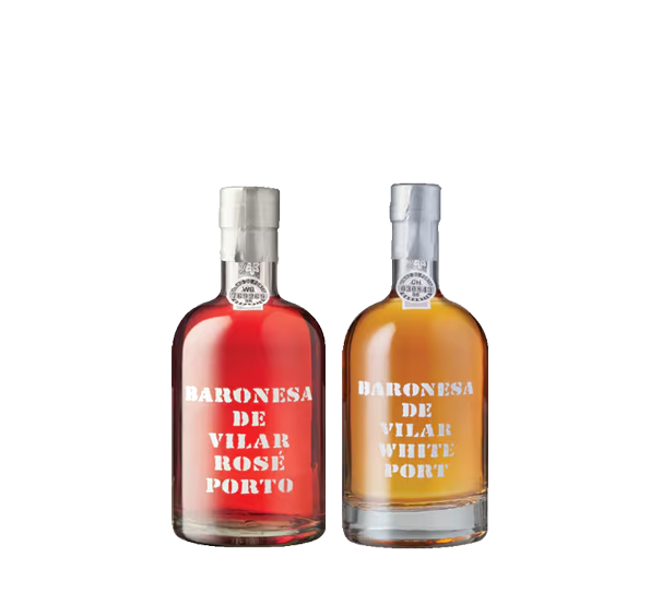 Pink & White Holiday Port Duo Pink & White Holiday Port Duo