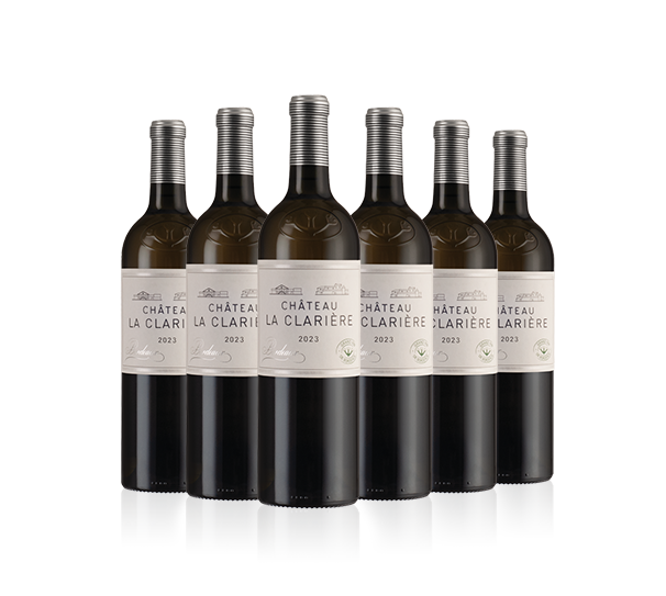 Château La Clarière Blanc 2023 (6 btls)